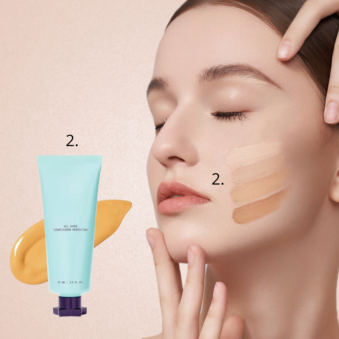 PureRadiant™ kosteuttava & vesitiivis peitevoide | 1+1 ilmaiseksi