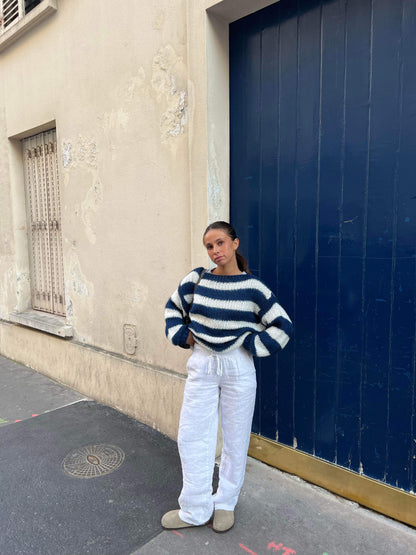 Ivy | Stripe Sweater