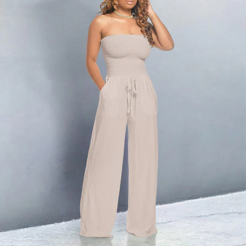 Lisa™ | Trendy Off-Shoulder Jumpsuit