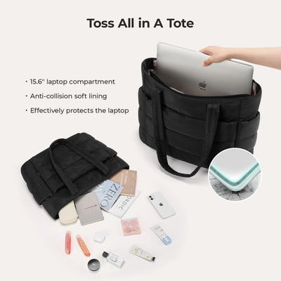 Emma™ | Virallinen Comfy Puffer Bag