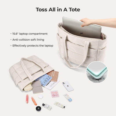 Emma™ | Virallinen Comfy Puffer Bag