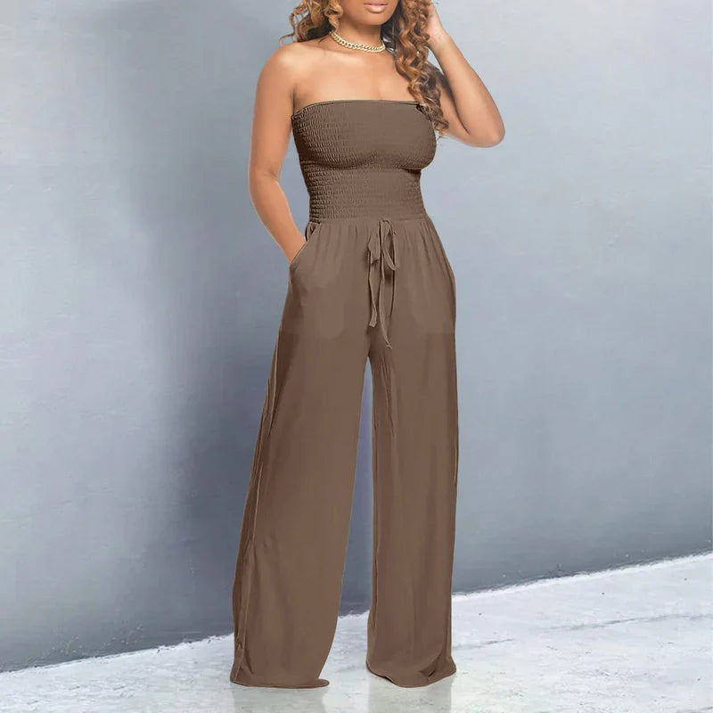 Lisa™ | Trendy Off-Shoulder Jumpsuit