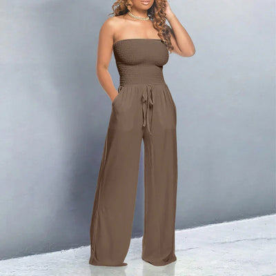 Lisa™ | Trendy Off-Shoulder Jumpsuit