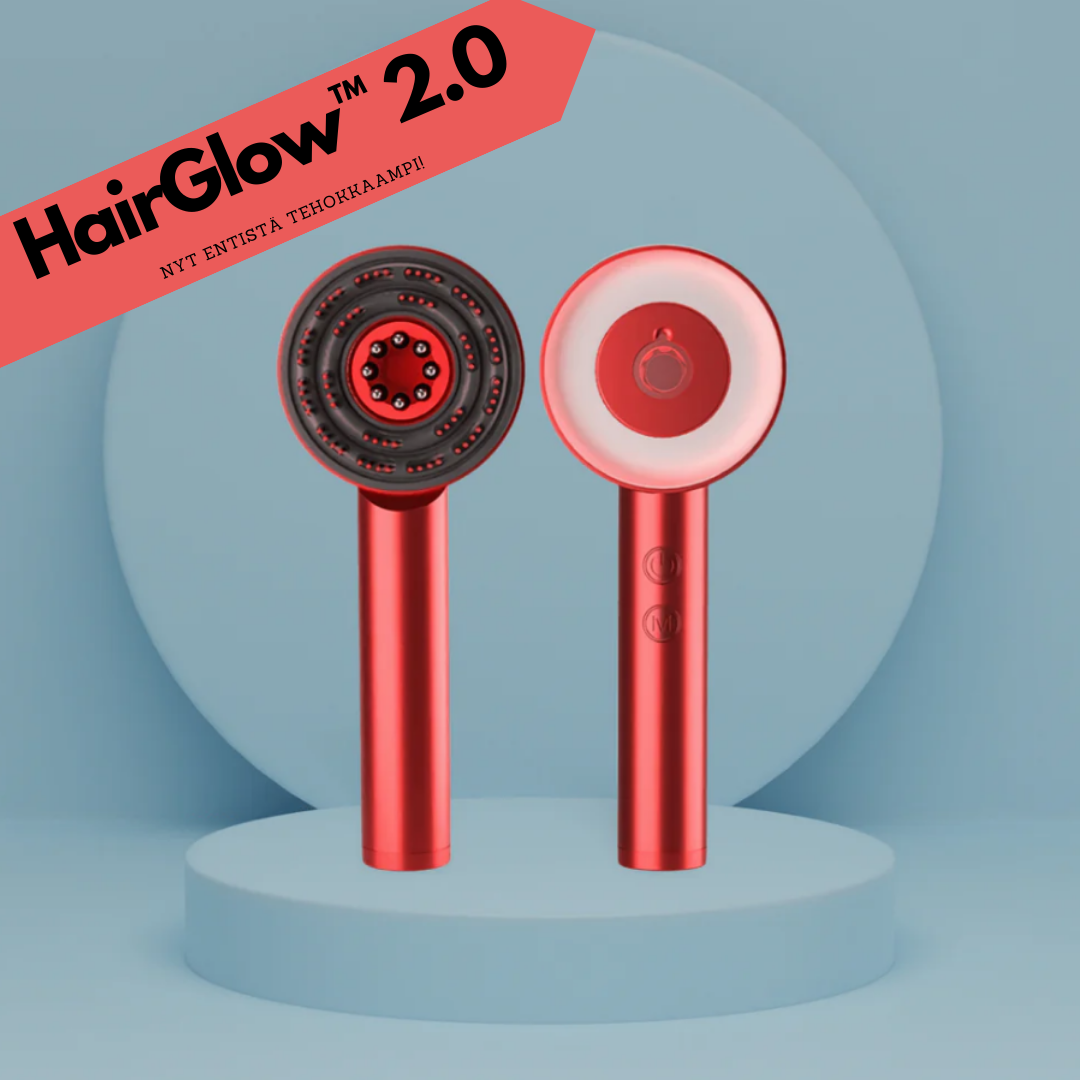 HairGlow™ 2.0 | Nyt entistä tehokkaampi!