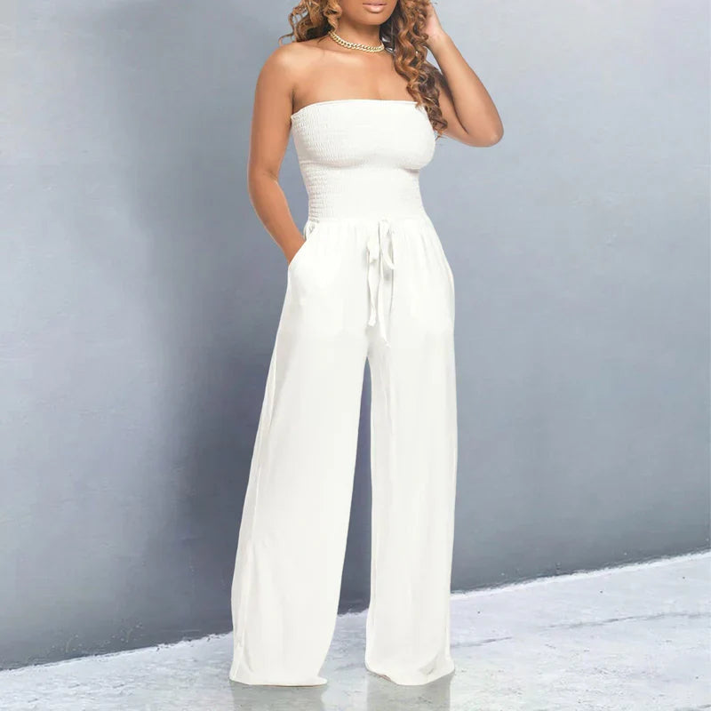 Lisa™ | Trendy Off-Shoulder Jumpsuit