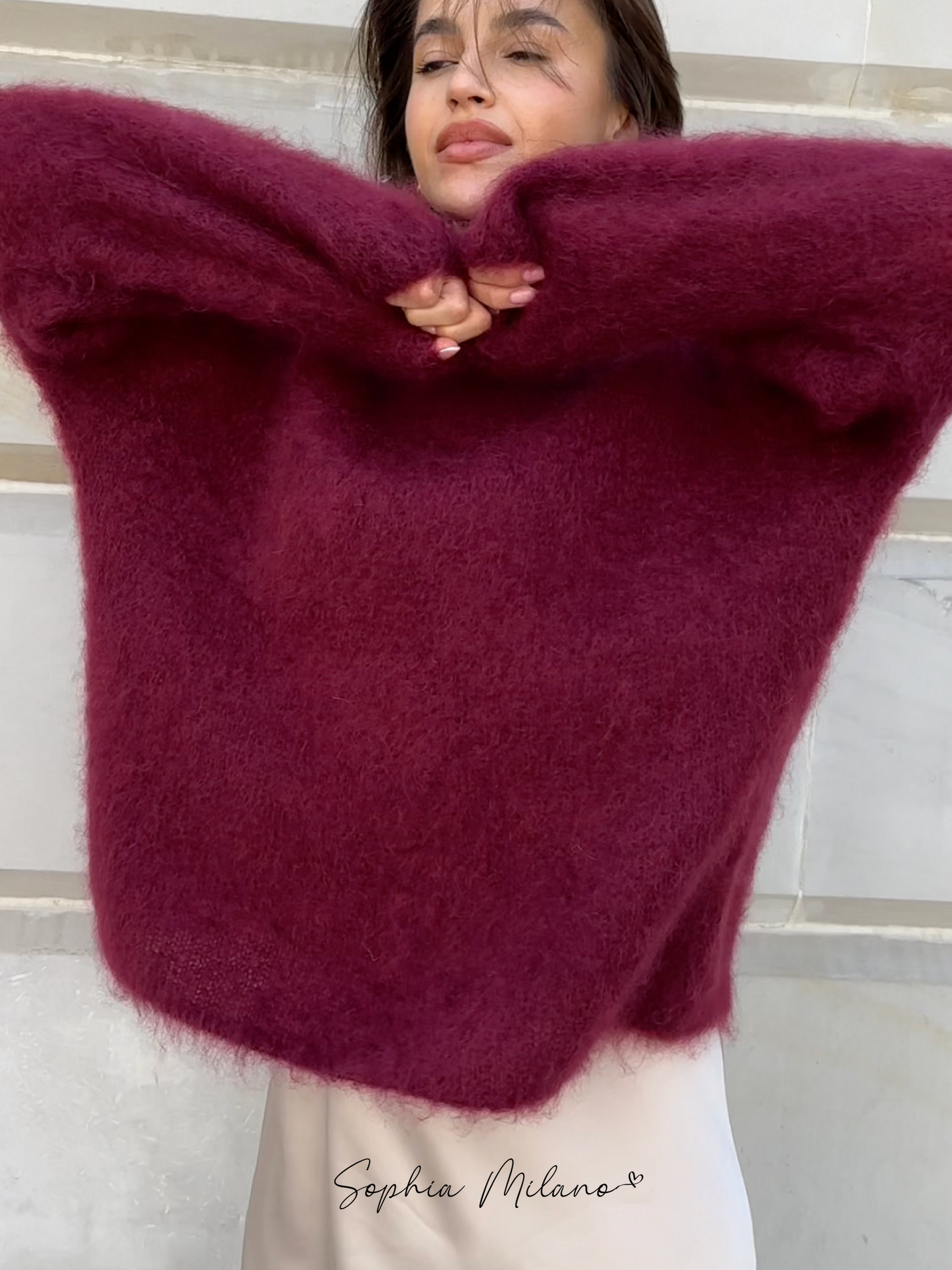 Nina | MOHAIRSEKOITUS CREWNECK