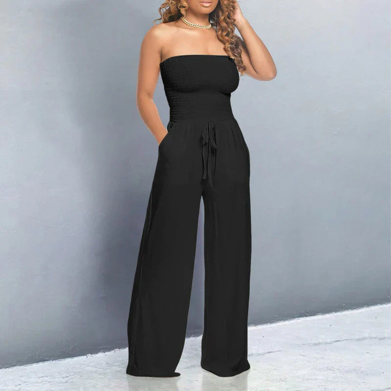 Lisa™ | Trendy Off-Shoulder Jumpsuit