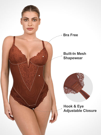 Shapewear™ v-pääntie body